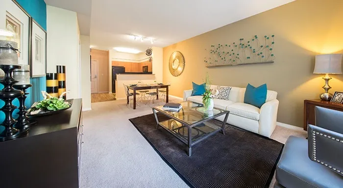 Living Room + Kitchen