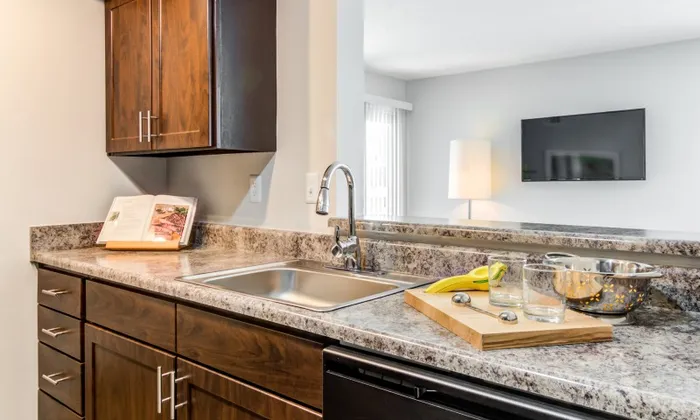 Kitchen in an apartment near Brookhaven GA.