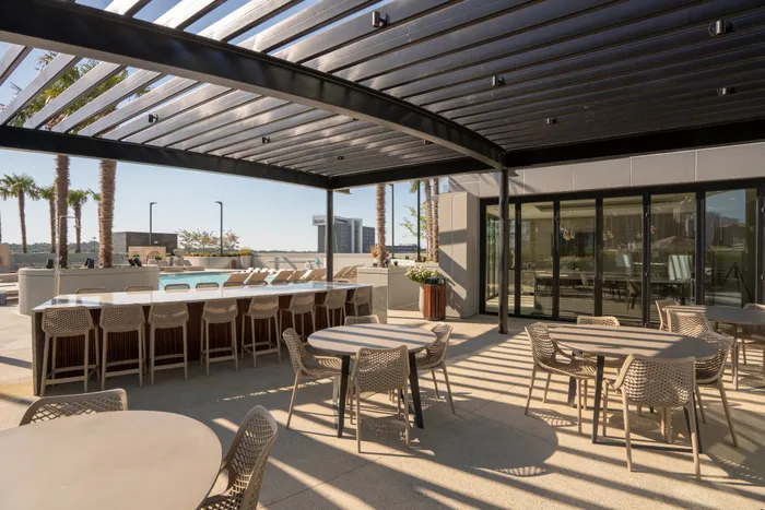 Patio area