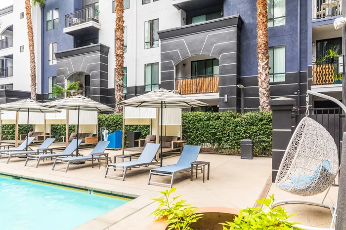 Pool Outdoor Day + Building