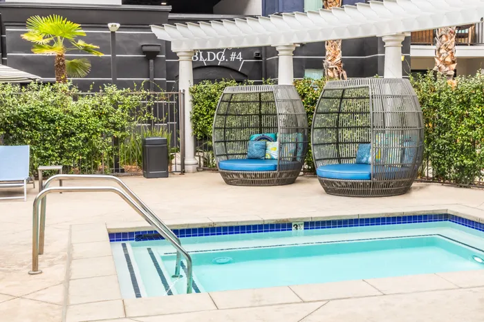 Pool Outdoor Day + Building