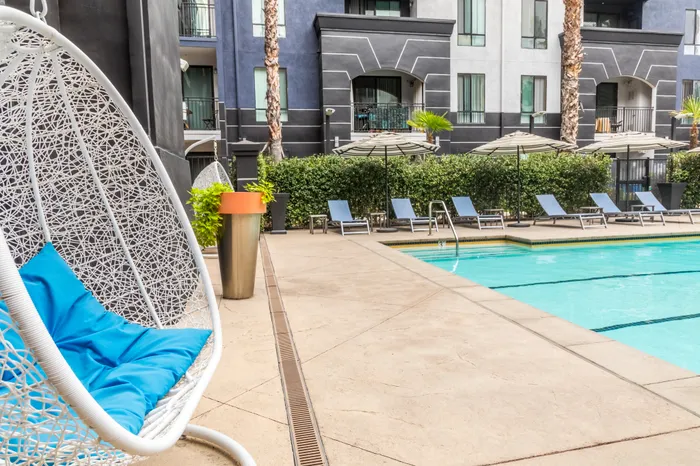 Pool Outdoor Day + Building