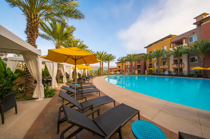 Pool Outdoor Day + Cabanas