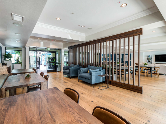 Clubhouse seating