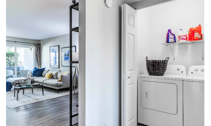 Living and Laundry Areas