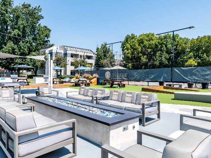 Fire Pit and Seating