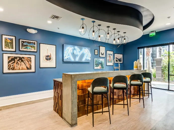 Clubroom Bar Area