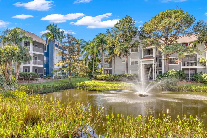 Exterior view of an apartment building in Clearwater.