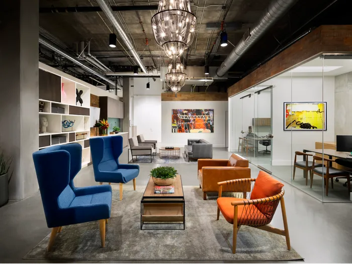AMP Lofts Resident & Leasing Office Lobby