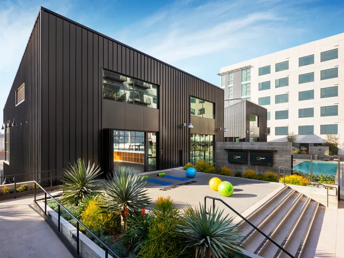 Fitness Center With Outdoor Yoga