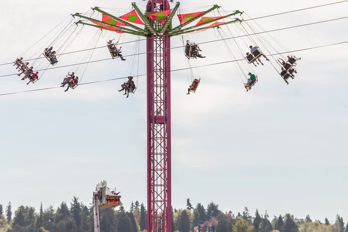 flying ride at fair