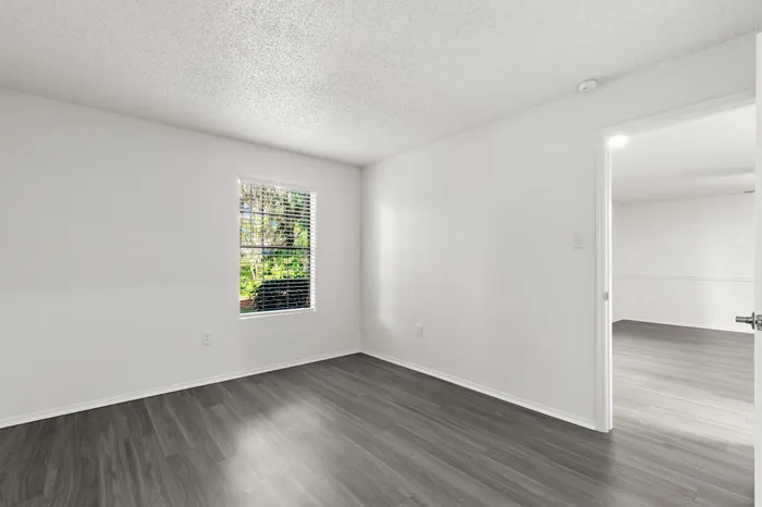 Bedroom in an apartment on Coachman Rd in Clearwater, FL.