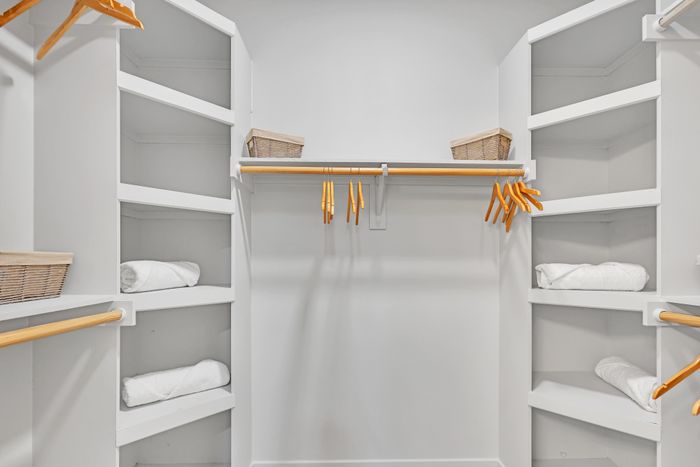 Primary walk-in closet