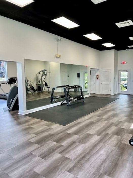 Fitness Center free weights