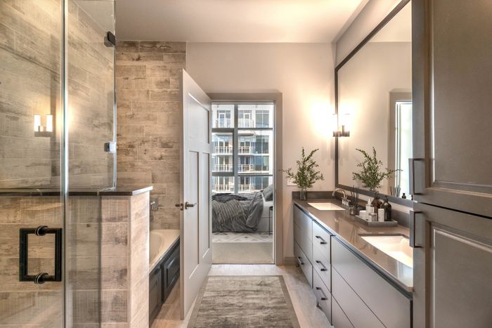 Ascent Victory Park | Penthouse | Elevated luxury penthouse living in Dallas | Bathroom
