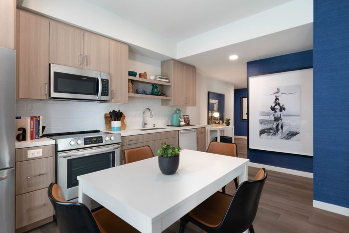 Kitchen & Living Area