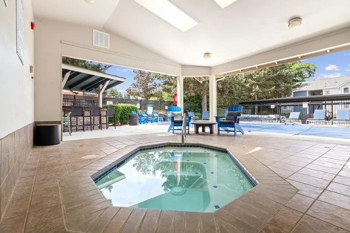 Covered Hot Tub