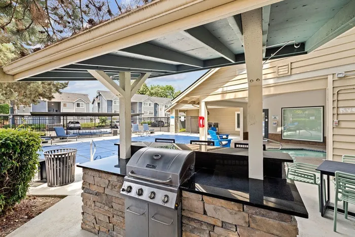 Outdoor Grilling Station