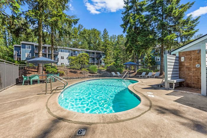 Swimming Pool with new furniture
