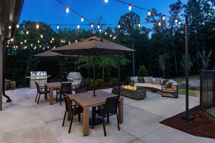 elan sweetwater creek grill area firepit lounge