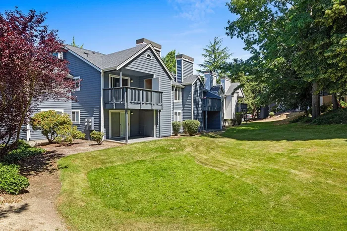Exterior with grassy area
