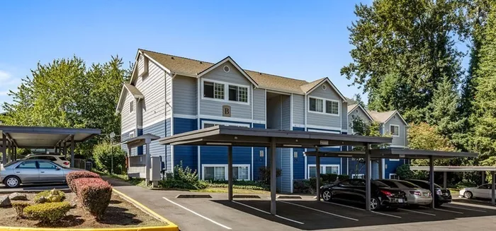 Exterior with carports