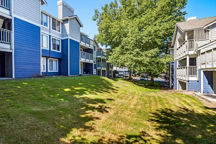exterior with grassy lawn
