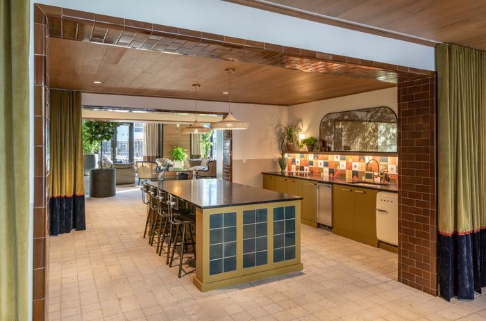 Resident Clubroom and Kitchen