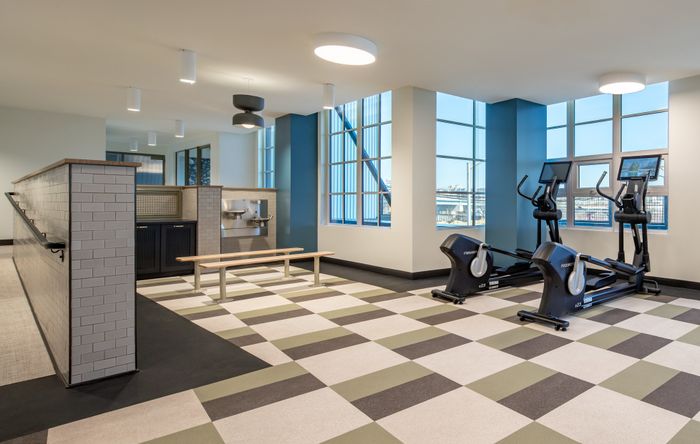 Fitness Center Ellipticals
