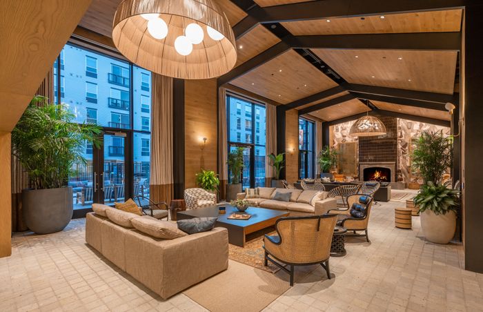 Lounge with seating and views