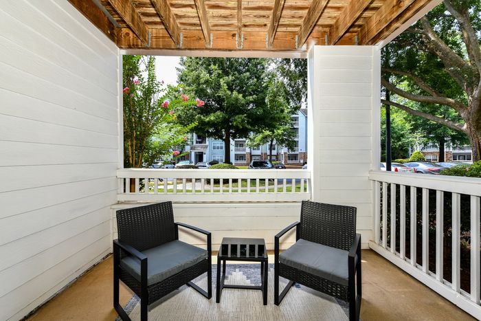 Private patio