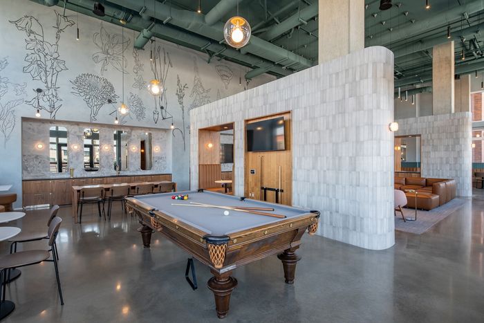 Billiards Table in Lounge