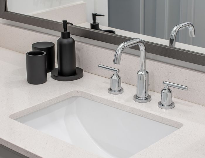 Moen&trade; Fixtures throughout Bathrooms