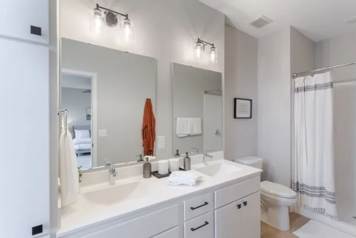 Double Vanity Bathroom