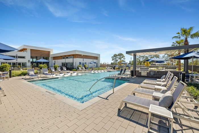 Pool with Lounge Chairs