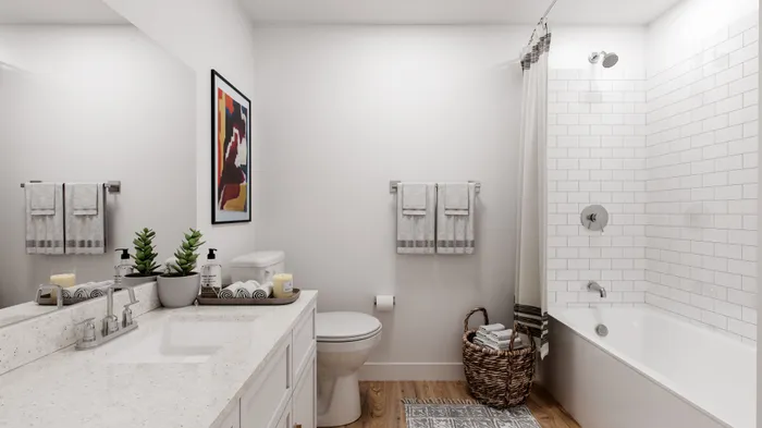 Bathroom rendering