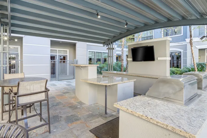 Resort-inspired Outdoor Lounge Area