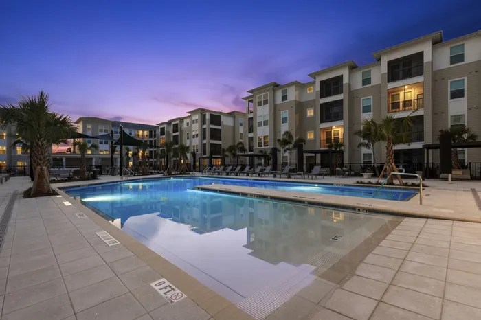 Expansive Pool Area
