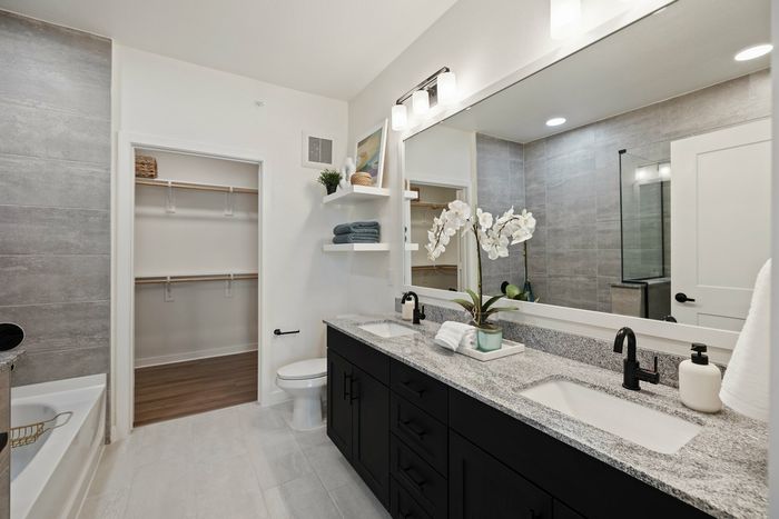 Primary Bathroom with Spacious Closet