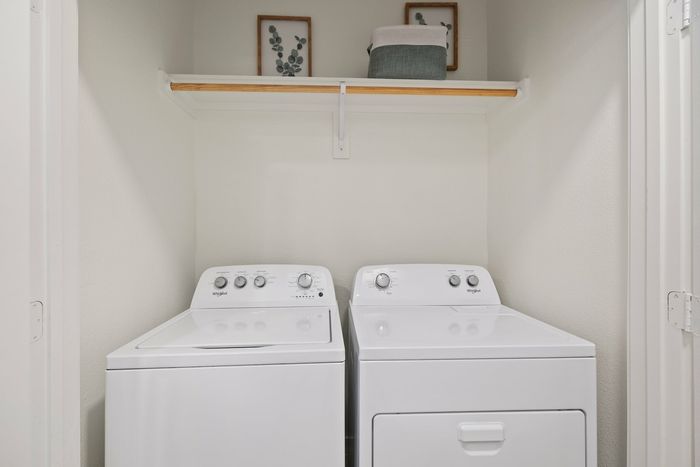 Full Sized Washer and Dryer