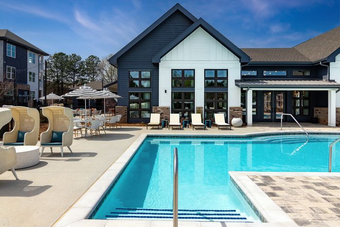 Pool and lounge chairs