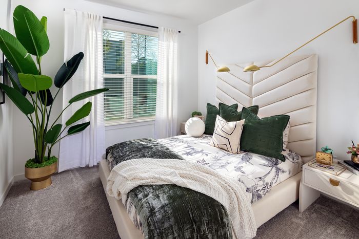Spacious model bedroom