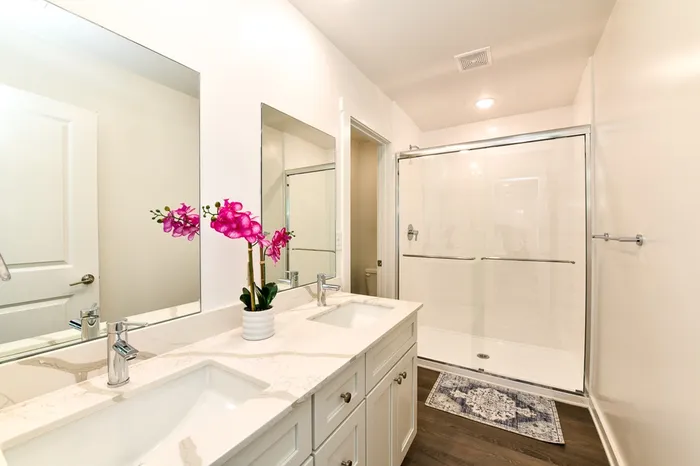 white bathroom