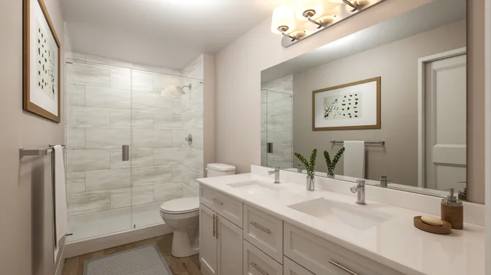 bathroom rendering
