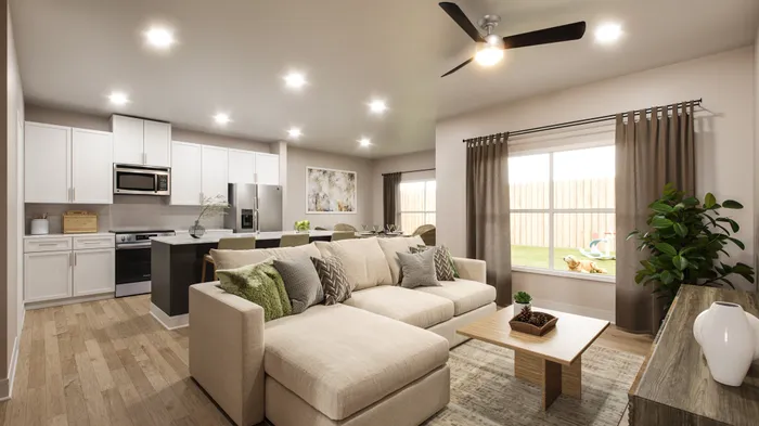 living room rendering