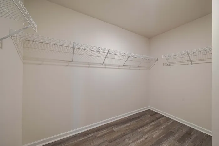 primary closet.