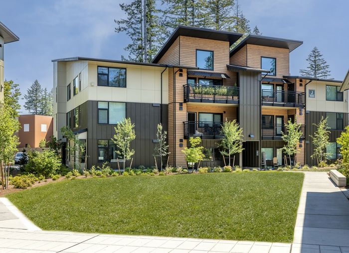 spacious lawn area