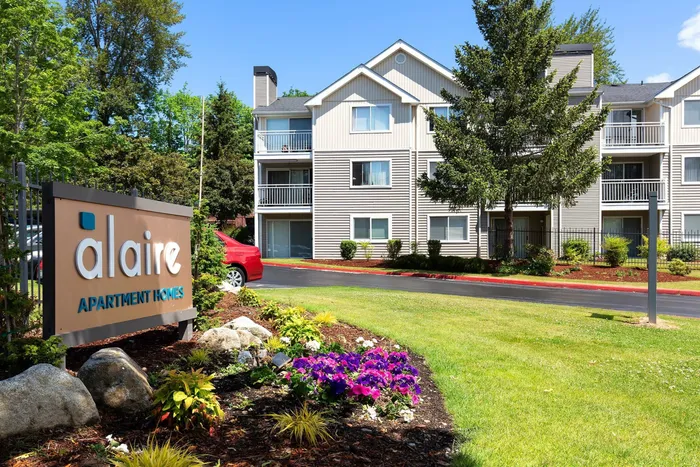 Exterior of Alaire leasing center