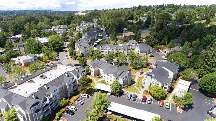 Exterior of Alaire aerial view