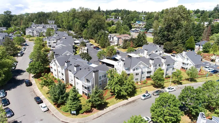 Exterior of Alaire aerial view